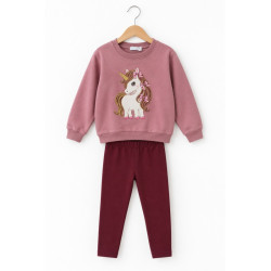 CONJUNTO NIÑA UNICORNIO