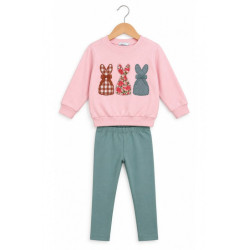 CONJUNTO NIÑA 3 CONEJITOS
